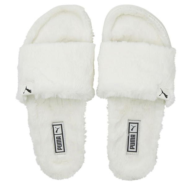 Puma fluffy outlet slides uk