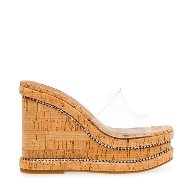 Steve madden hot sale cork platform