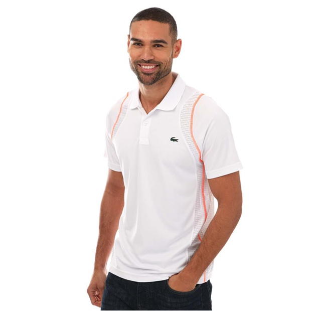 Lacoste Tennis Recycled Polyester Polo Shirt USC