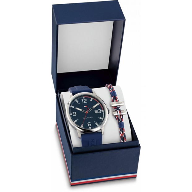 Hilfiger hot sale blue watch