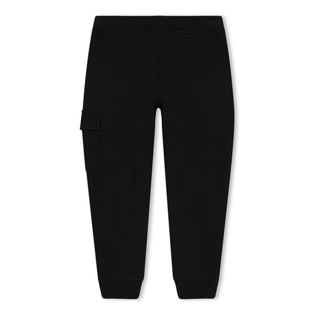 Cp company best sale black jogging bottoms